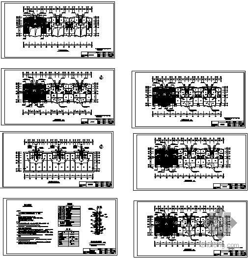 公路省样板工程资料下载-某工业园样板工程地板采暖图