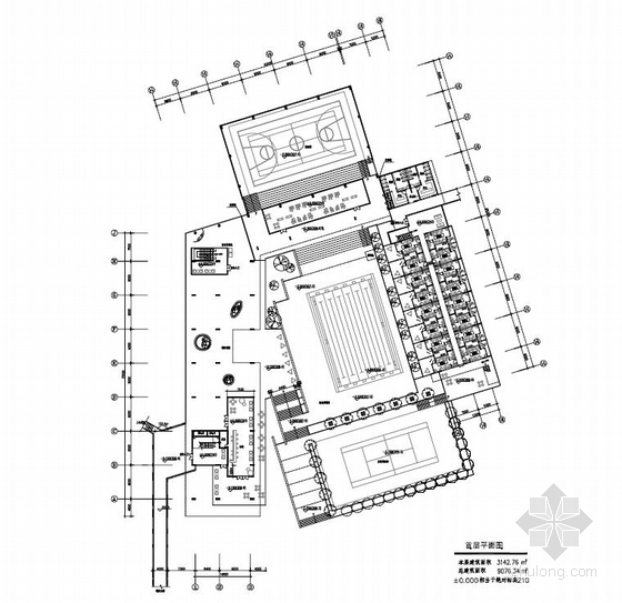 [深圳]多层简洁有力型生物研究中心建筑设计方案文本-多层简洁有力型生物研究中心建筑平面图