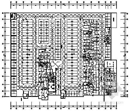 住宅楼地下车库图纸资料下载-[北京]小区住宅楼地下车库电气施工图纸