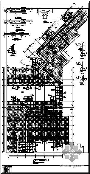 地下车库排水设计图资料下载-某模壳密肋梁结构地下车库设计图
