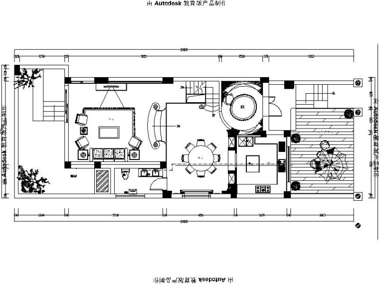 欧式新古典住宅资料下载-[成都]新古典欧式风格别墅室内设计施工图（含效果图）