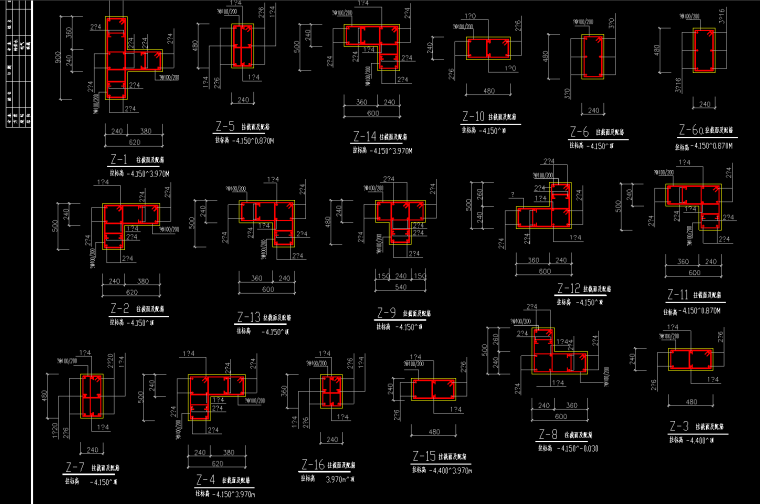 全套别墅建筑结构施工图纸资料下载-别墅建筑结构施工图