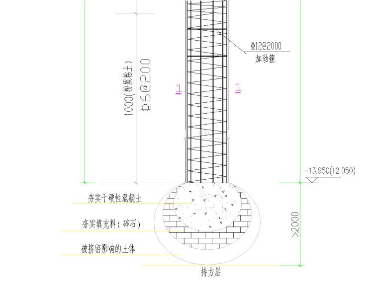 高层基础桩资料下载-[海南]高层安置房载体桩基础施工图