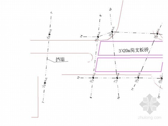 [山东]道路西延岩土工程勘察报告(初步勘察)-勘探点平面位置图-2 
