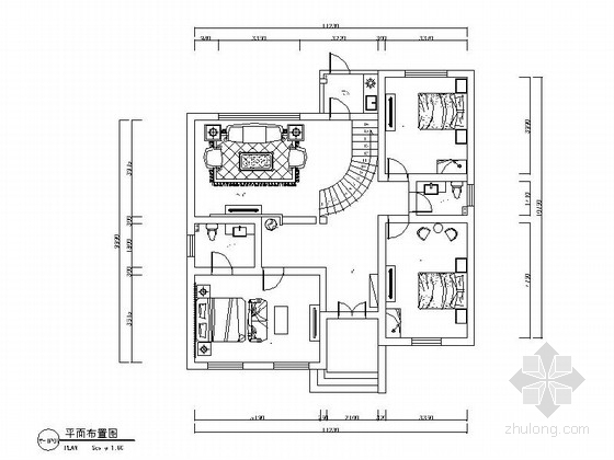 电子科技厂房装修资料下载-[武汉]先进现代电子科技公司职工公寓装修图