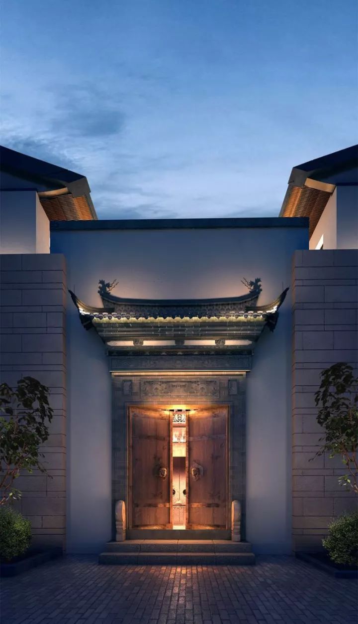 天津中新生态城建设者公寓资料下载-当传统中式遇见当代中式……