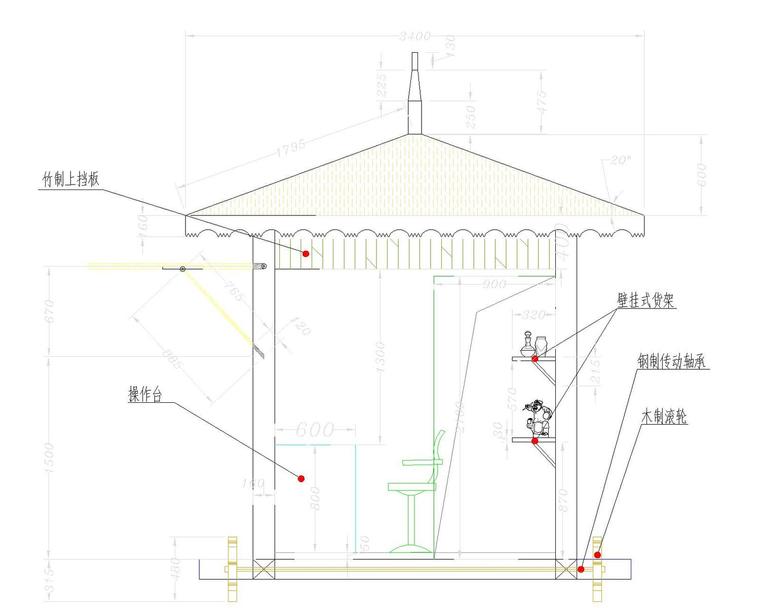 特别稀有景区流动售卖车设计方案两套不同风格方案+一套cad-贵州售卖车cad-Model1.jpg