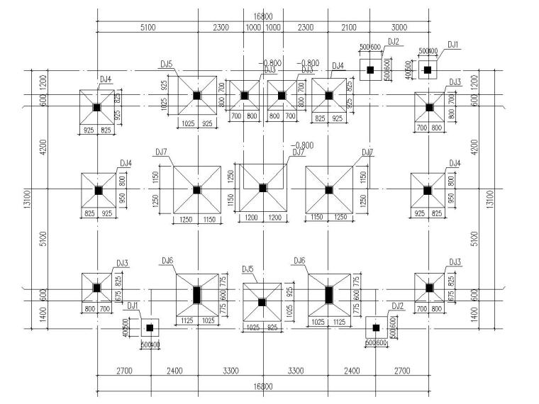 建筑图三层框架资料下载-碧桂园三层框架别墅结构施工图