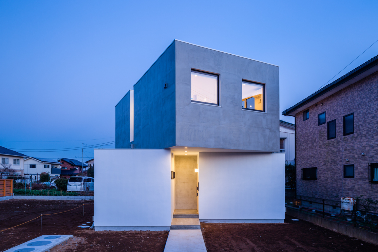 日本侧立块的住宅-1 (6)