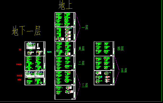 河南旅游中心全套施工图（强弱电，建筑结构给排水）_9