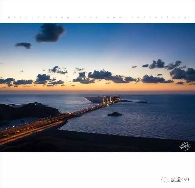 从上海洋山深水港看中国第一座外海跨海大桥——东海大桥_16