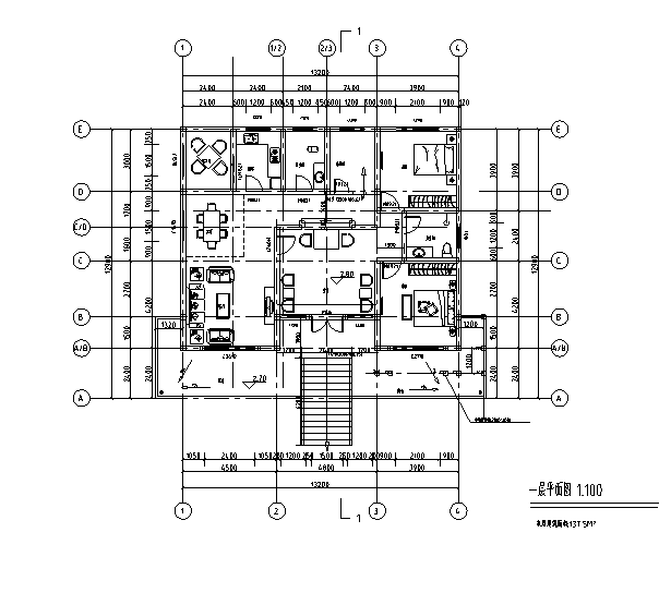 [合集]40套多层别墅建筑施工图（含结构、水电、效果图、CAD）-多层别墅建筑施工图（含结构、水电、效果图、CAD）