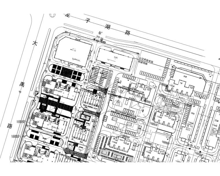 工地平面布置CAD图集资料下载-平面布置策划