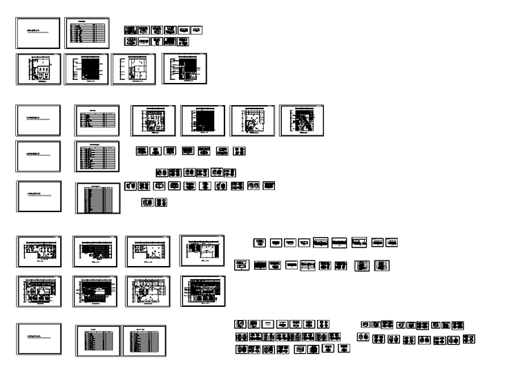 综合餐饮娱乐大都会室内装修设计施工图（122张）-总览图