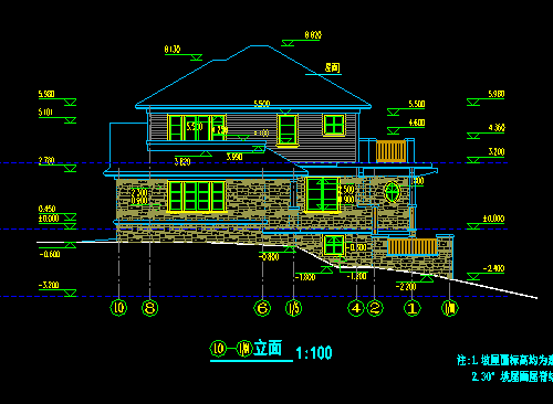 香格里拉千万级别墅建筑全套