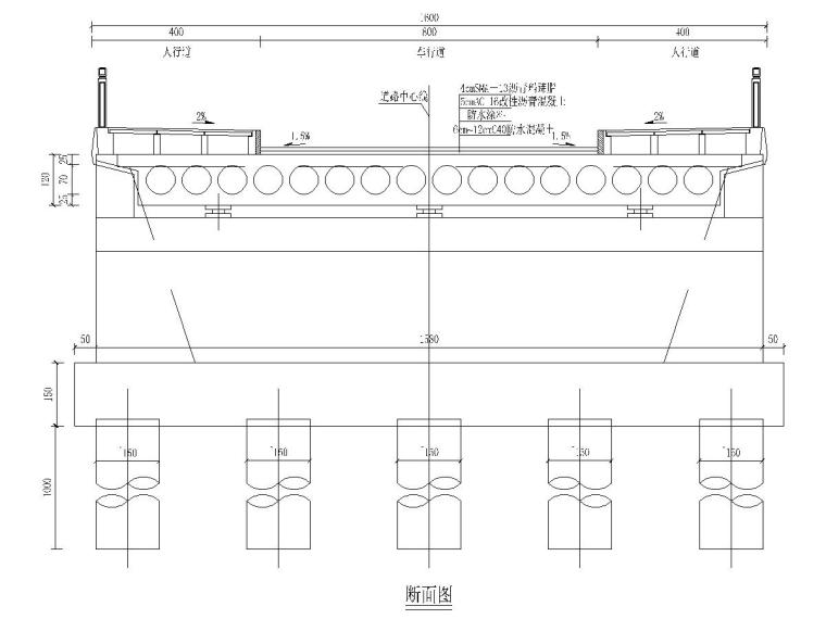 梁桥抗震措施资料下载-城市简支空心板梁桥工程施工图设计42张