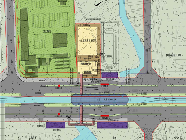 高速路的绿化带资料下载-对宁波市轨道交通土建工程施工TJ1214标的理解初步打算