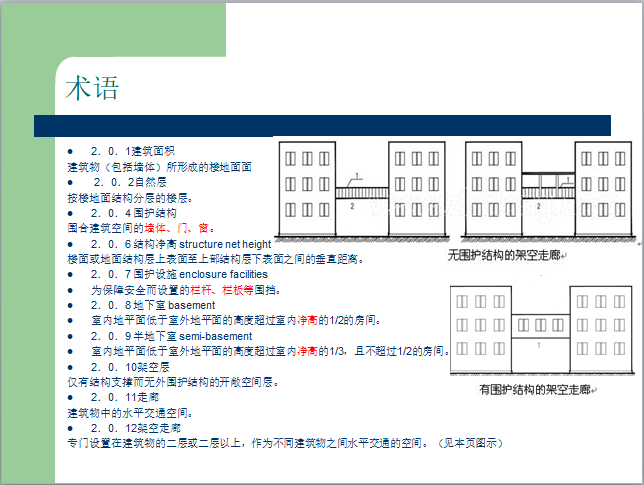 《建筑工程建筑面积计算规范》2013版解读-术语