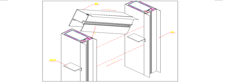 [鲁班奖工程]框架-核心筒结构幕墙工程施工方案（246页，图文丰富）-横梁安装