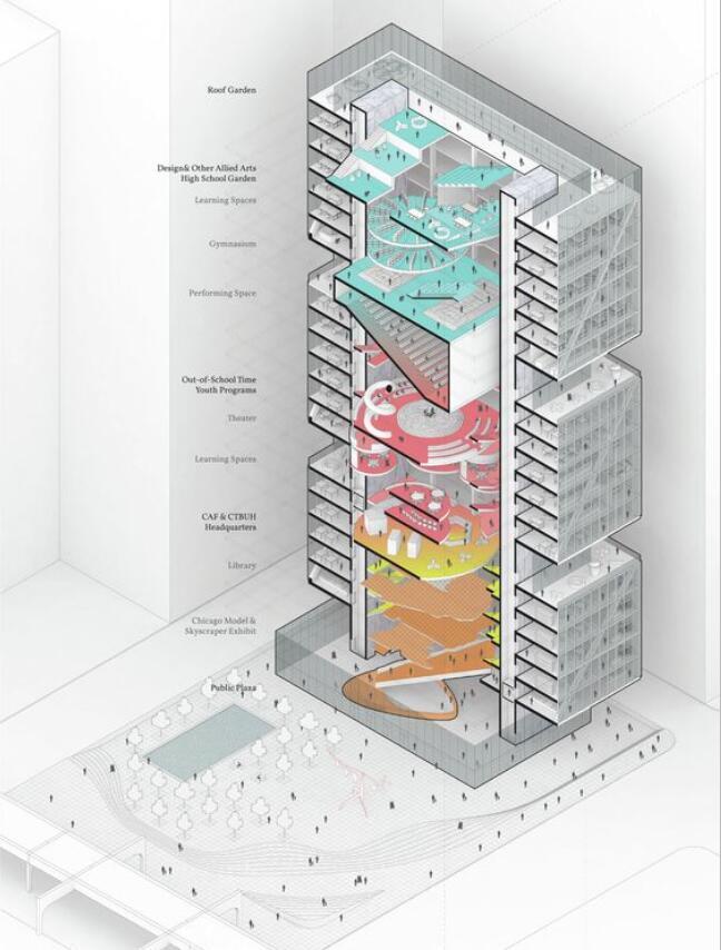 特色精品建筑建筑高层剖面图（JPG+41张）​-页面四