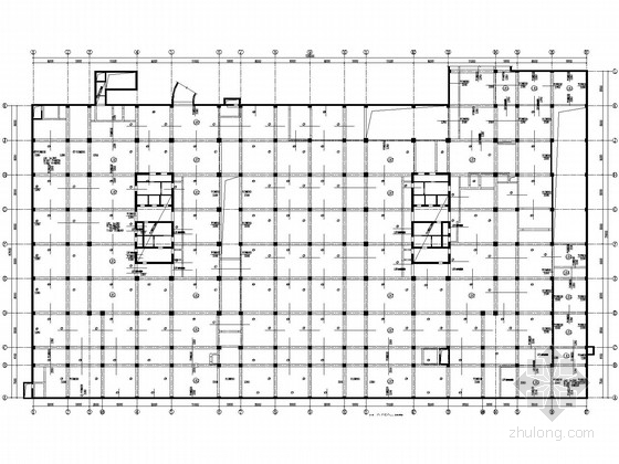 50平方米结构资料下载-[北京]6.37万平米框架核心筒商业综合楼结构施工图