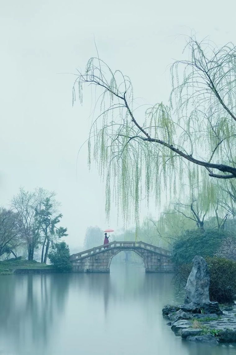 江南园林风资料下载-有一种天堂，叫烟雨三月的江南