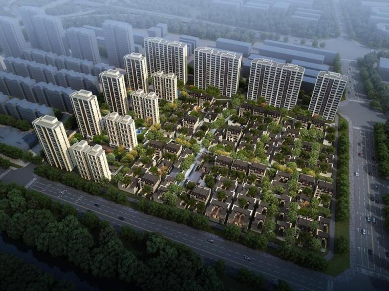 中式多层公寓资料下载-[江苏]苏州东原新中式风格居住区方案文本设计（PPT+73页）