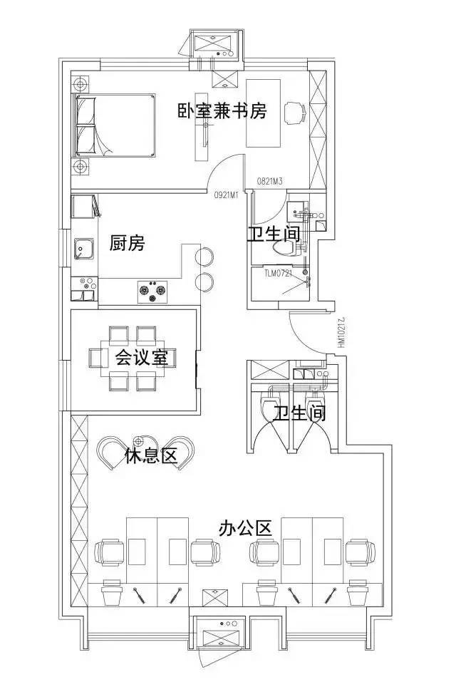 5个面积段的周期户型， 设计的几个要素_18