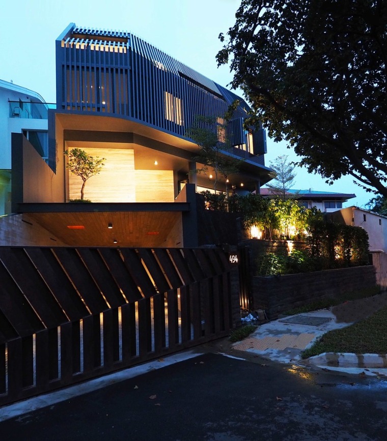 新加坡住宅建筑资料下载-新加坡Screen住宅