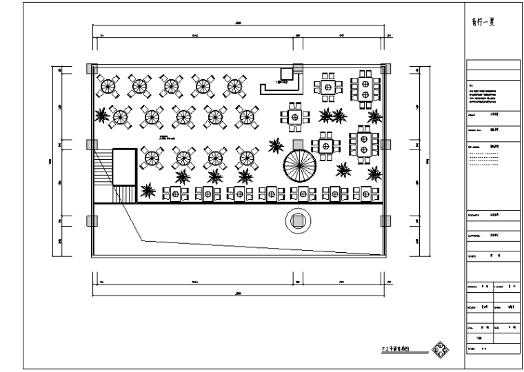 餐厅小包间尺寸资料下载-超现代餐厅室内设计施工图及效果图（25张）