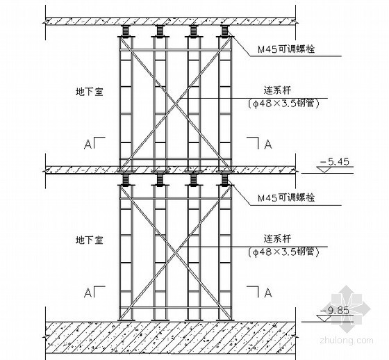 施工电梯基础及附着施工方案（2012年）- 