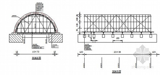 盘扣满堂支架安全专项方案资料下载-[浙江]拱桥满堂支架专项施工方案（中铁）