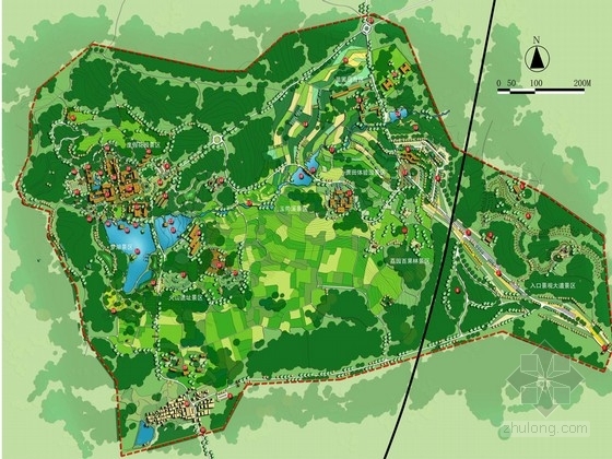 郊野公园节点资料下载-[广东]城市郊野公园景观规划设计方案