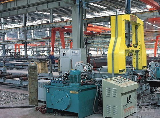 钢构机械设备表资料下载-[河南]研发中心多层钢结构工程施工组织设计