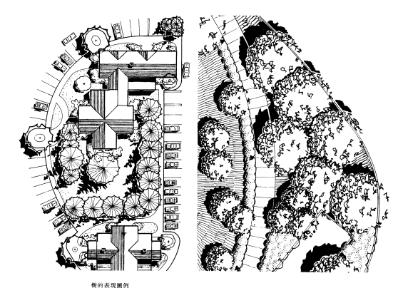 景观平面图表现技法-景观平面图表现法3