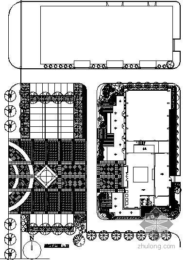 售楼处园林景观设计资料下载-[江苏]某世纪城售楼处园林景观施工图