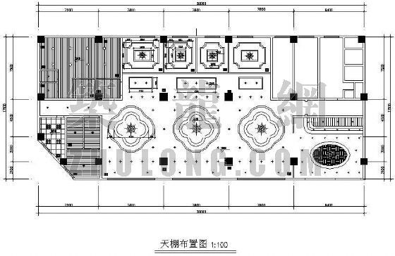 某宾馆酒楼设计方案图-2