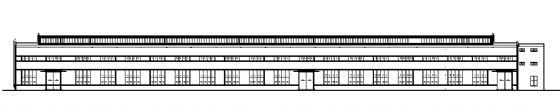 屠宰加工厂施工图纸资料下载-某机械加工厂区建筑施工图