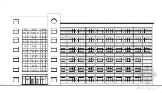 毕业设计六层钢结构办公楼资料下载-[丹阳]某六层综合办公楼建筑扩初(毕业设计)