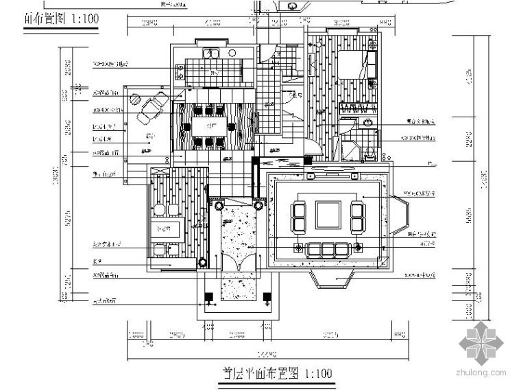 三层房房屋施工图资料下载-某三层别墅施工图