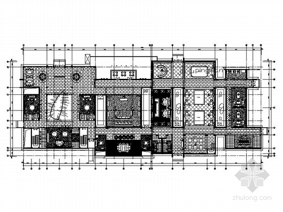 杭州创意产业园CAD资料下载-[上海]文化创意会所室内装修CAD施工图（含效果）