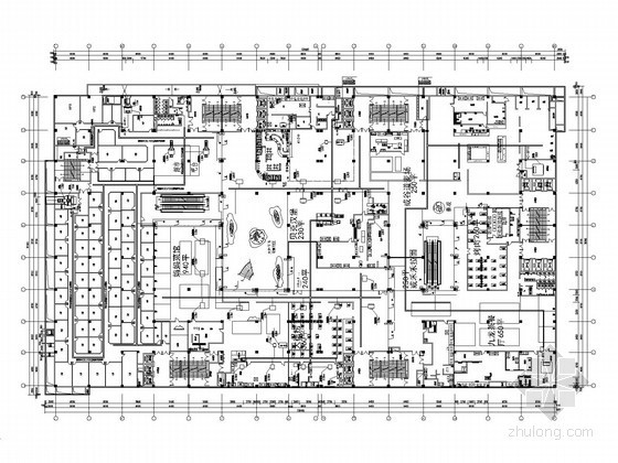 大型购物中心电气施工图资料下载-[黑龙江]大型购物中心全套电气施工图100张