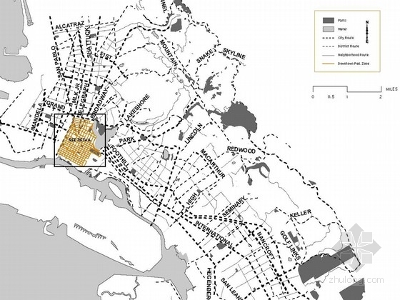 道路规划景观文本资料下载-[奥克兰]城市步行道路景观规划设计方案（英文方案文本）