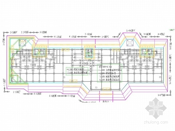 深基坑钢管支撑资料下载-[浙江]深基坑复合土钉墙及排桩内支撑支护施工图