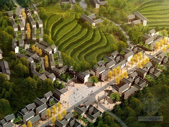 生态道路景观规划资料下载-[重庆]生态园区景观规划设计