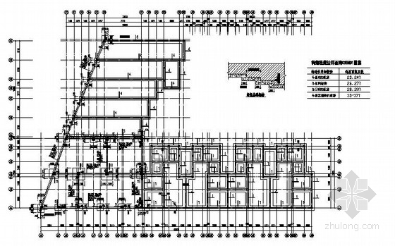 框架坡屋面梁资料下载-六层框架结构住宅结构施工图（坡屋面 平法）