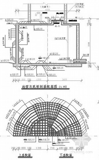 蓄水池50立方米设计图资料下载-蓄水池设计图纸（过滤池 截水坝）