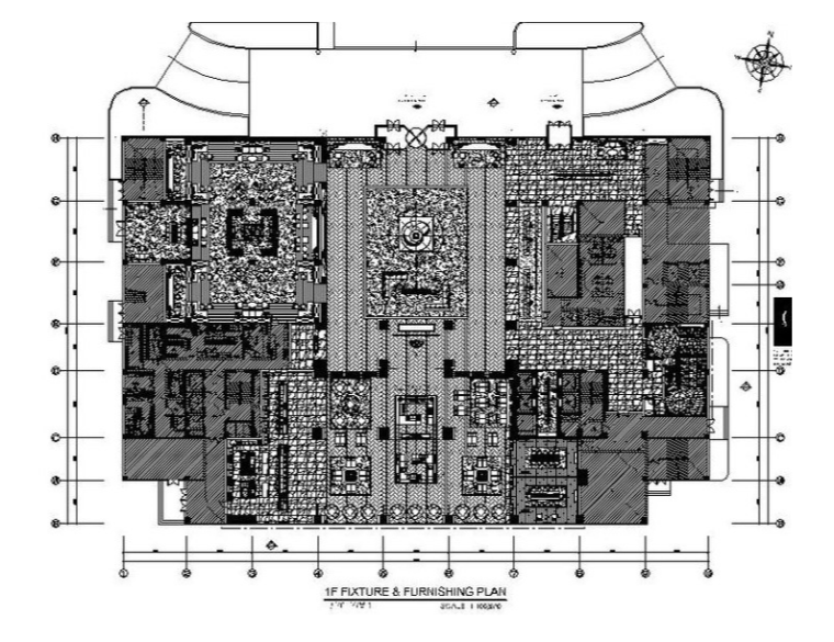 单人卫生间CAD资料下载-[盘锦]超完整知名高档酒店设计施工图（含效果图）