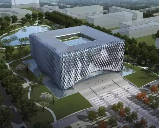 文化建筑图书馆资料下载-[北京]建筑工程学院新校区图书馆方案文本