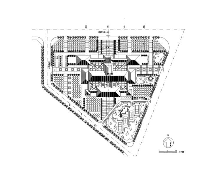 哈尔滨图书馆建筑方案图资料下载-海南图书馆室内设计方案带外观效果图